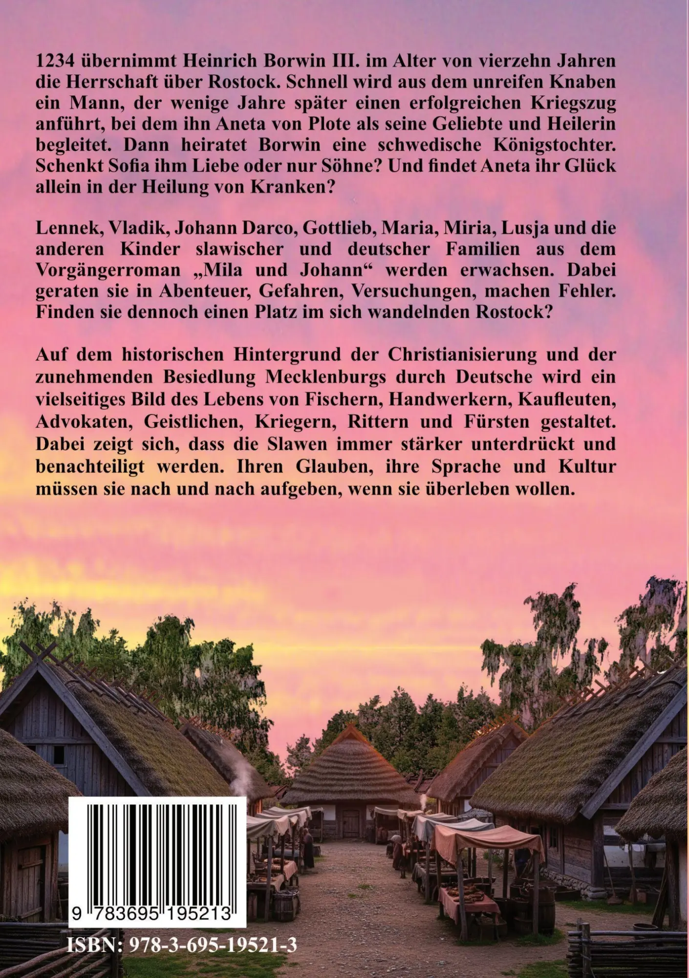 Rückseite: 9783695195213 | Aneta und Borwin | Gerda Strehlow | Taschenbuch | 464 S. | Deutsch