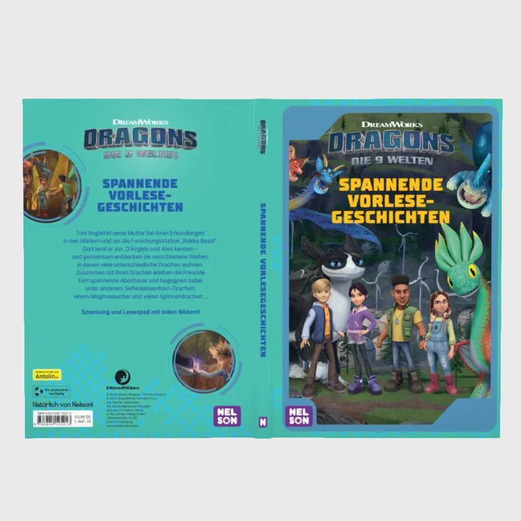 Bild: 9783845125213 | Dragons - Die neun Welten: Spannende Vorlesegeschichten | Steindamm