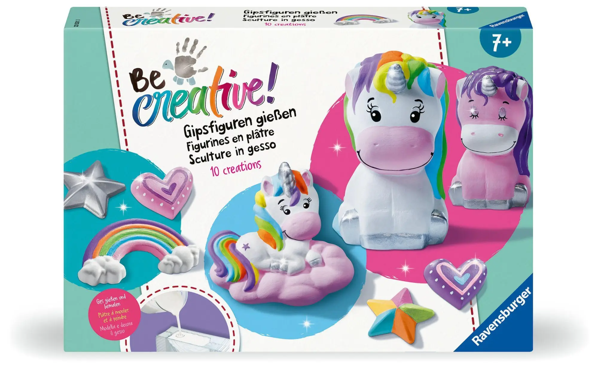 Cover: 4005556255313 | BeCreative Midi - Bastelset Gipsgießen Einhorn | Spiel | BeCreative