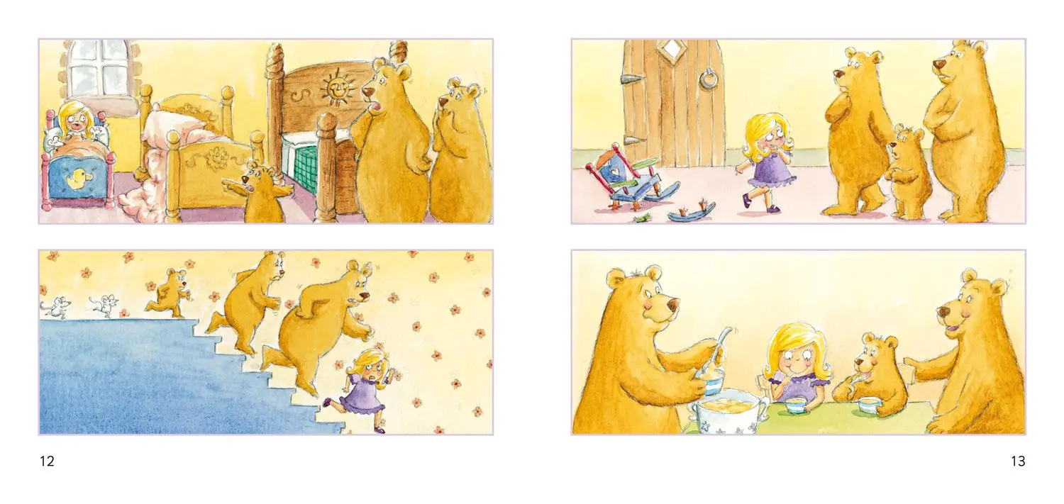 Bild: 9780007185313 | Goldilocks and the Three Bears | Band 00/Lilac | Barbara Mitchelhill