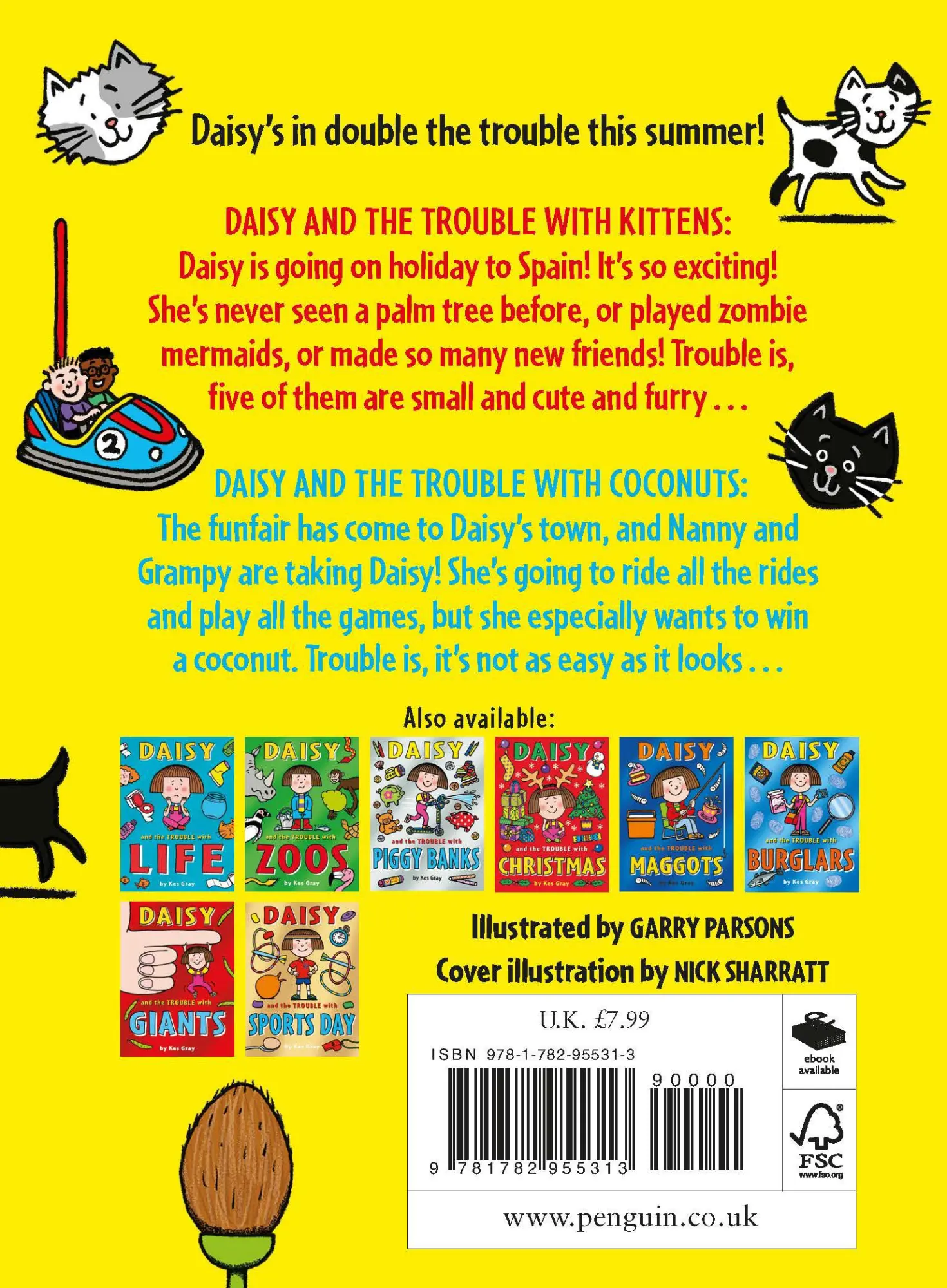 Rückseite: 9781782955313 | A Summer Double Daisy | Kes Gray | Taschenbuch | Englisch | 2016