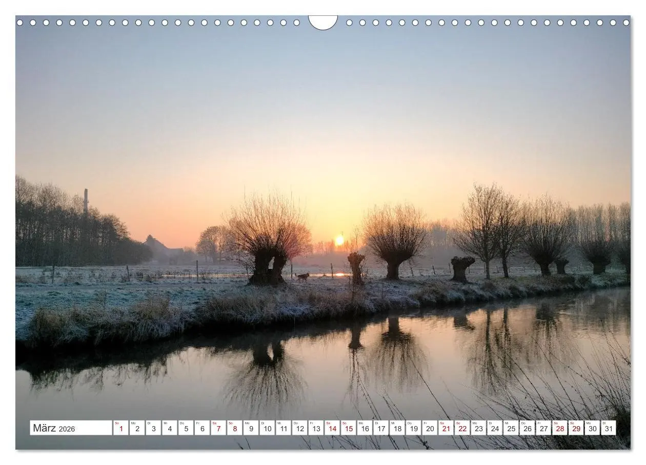 Bild: 9783457345313 | Die Niers im Jahreslauf (Wandkalender 2026 DIN A3 quer), CALVENDO...