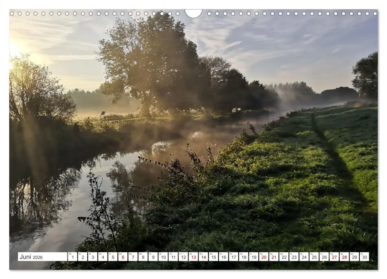Bild: 9783457345313 | Die Niers im Jahreslauf (Wandkalender 2026 DIN A3 quer), CALVENDO...