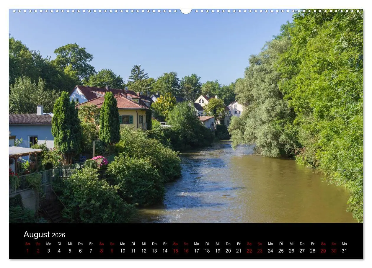 Bild: 9783457895313 | Die Amper - Ansichten eines bayerischen Flusses (Wandkalender 2026...