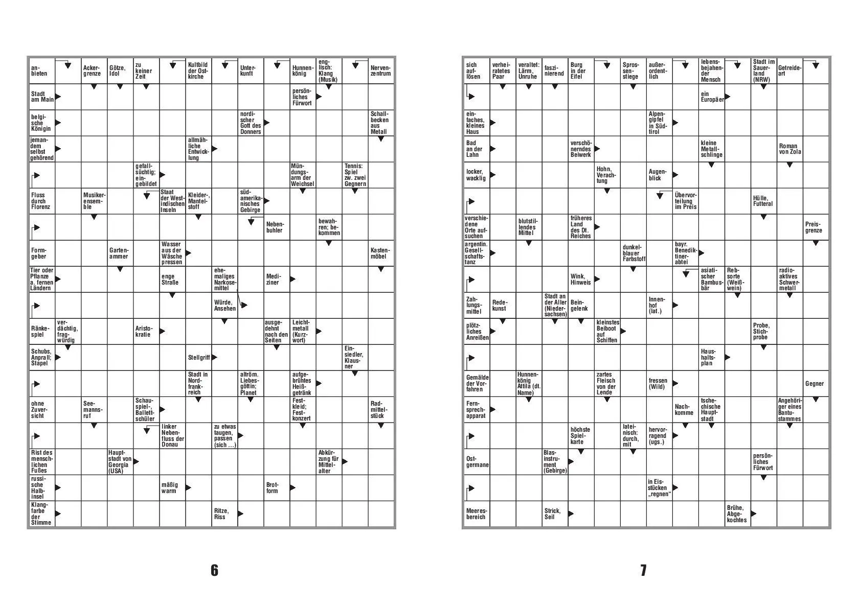 Bild: 9783625195313 | Kreuzworträtsel - Band 1 Über 280 Rätsel | Taschenbuch | 320 S. | 2024