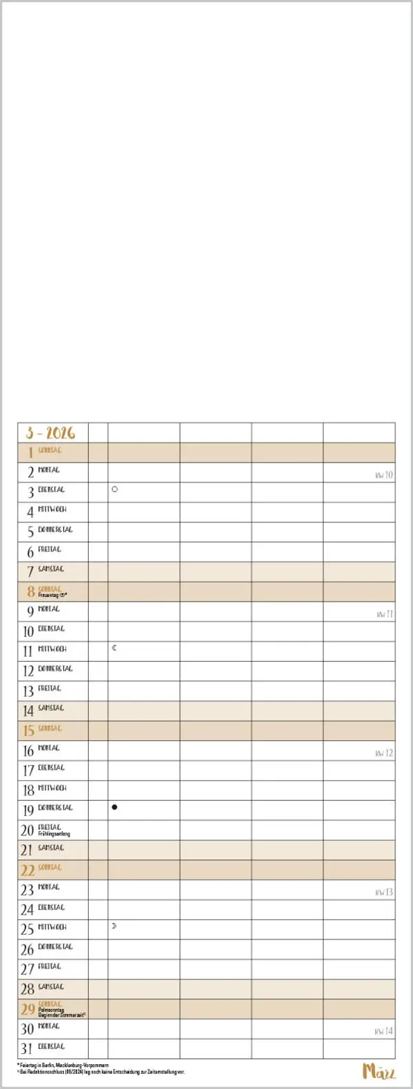 Bild: 9783731885313 | Foto-Malen-Basteln Familientimer gold 2026 | Verlag Korsch | Kalender