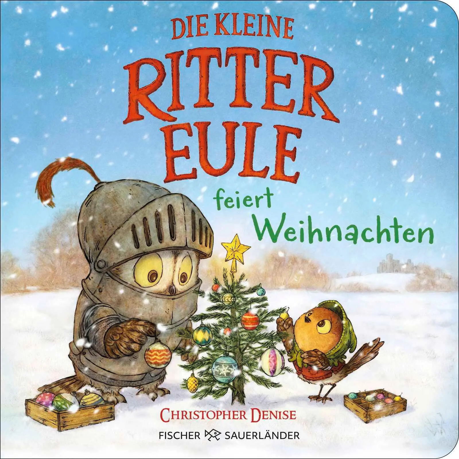 Cover: 9783737375313 | Die kleine Rittereule feiert Weihnachten | Christopher Denise | Buch