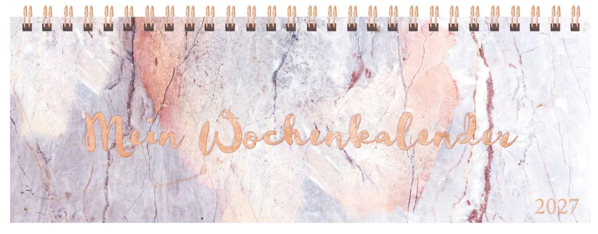 Cover: 9783819305313 | Tischquerkalender Marble 2027 | Korsch Verlag | Kalender | 128 S.