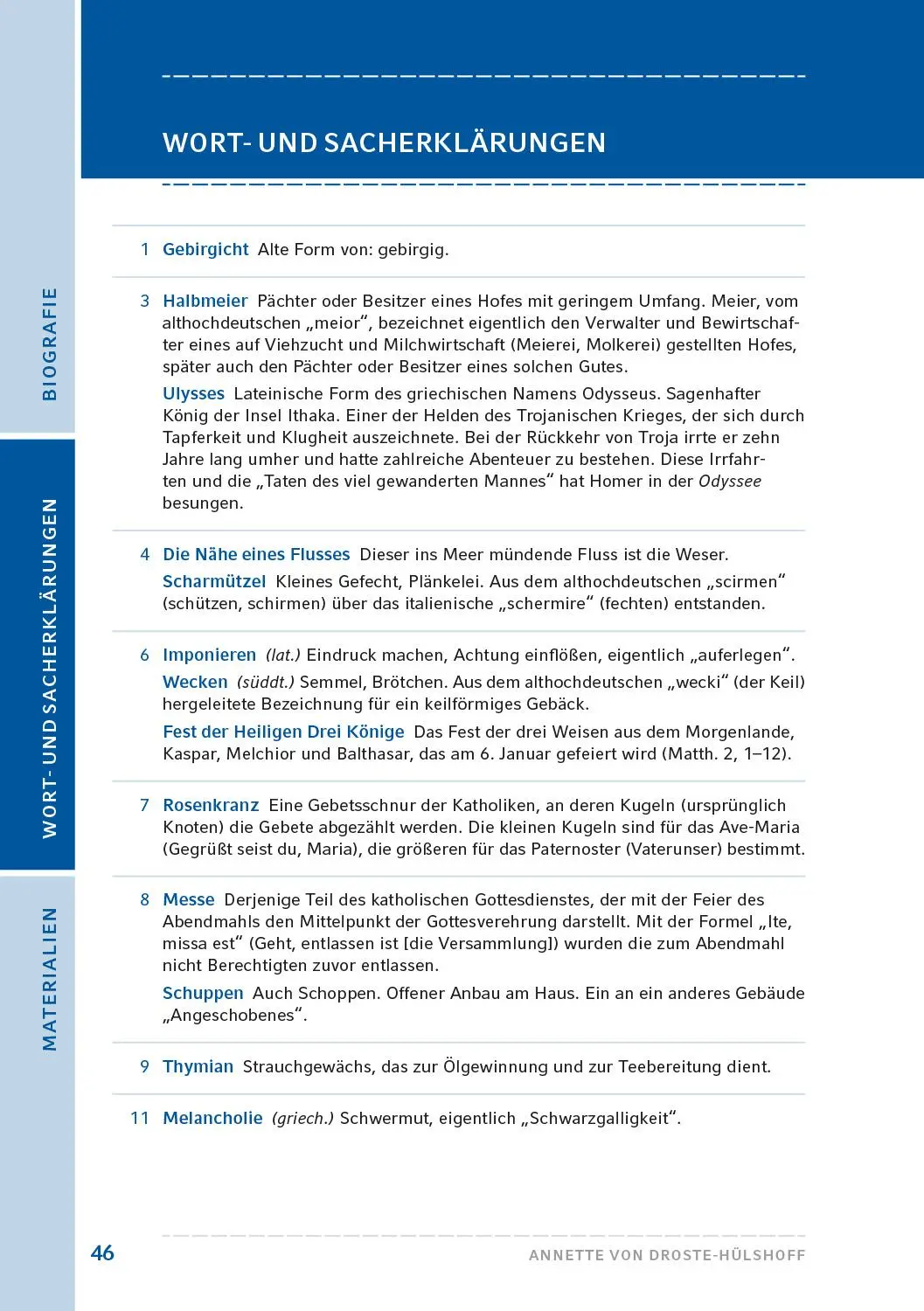 Bild: 9783872915313 | Die Judenbuche | Text und Materialien | Annette von Droste-Hülshoff