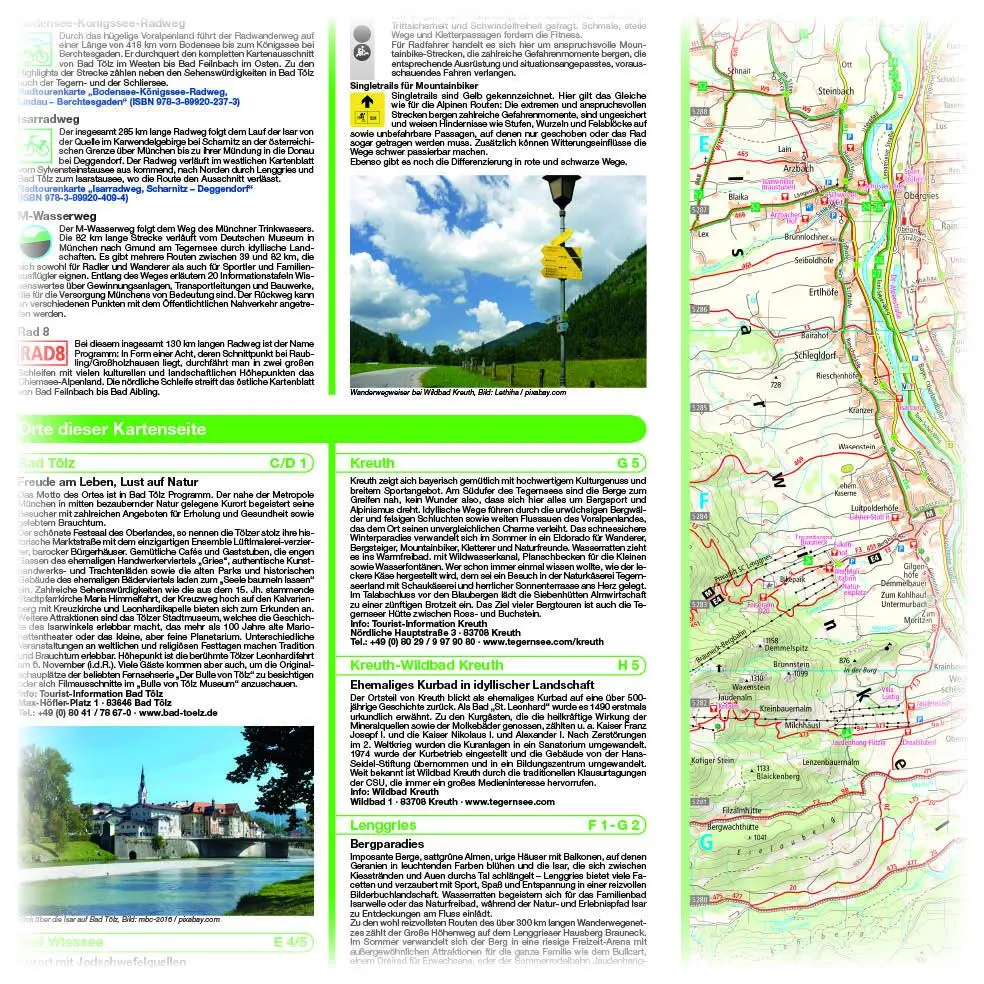 Bild: 9783961325313 | Tegernsee - Schliersee, Wendelstein, Bad Tölz - Miesbach 1:35 000