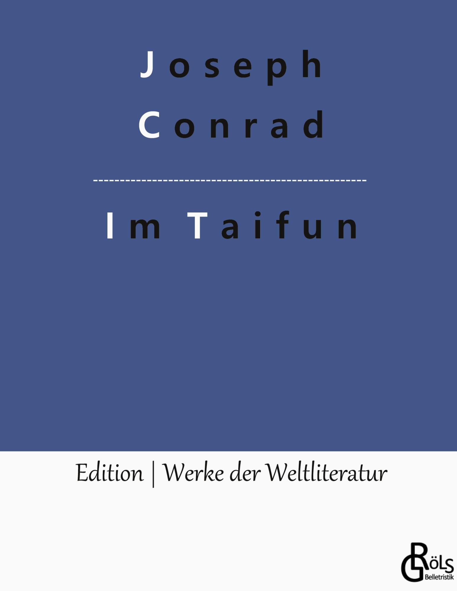 Cover: 9783966375313 | Im Taifun | Joseph Conrad | Buch | 124 S. | Deutsch | 2022
