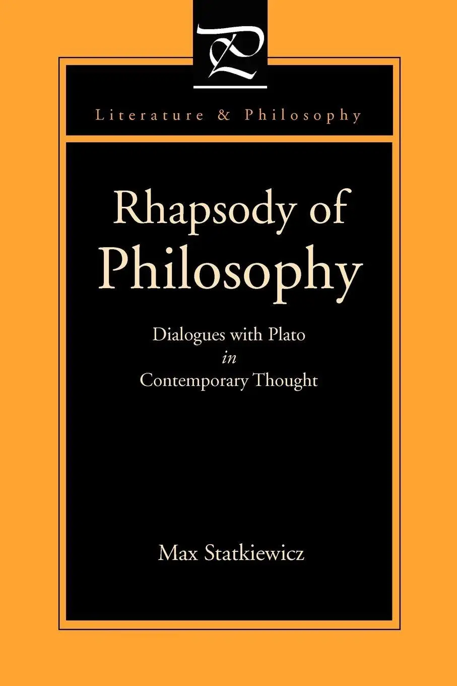 Cover: 9780271035413 | Rhapsody of Philosophy | Dialogues with Plato in Contemporary Thought