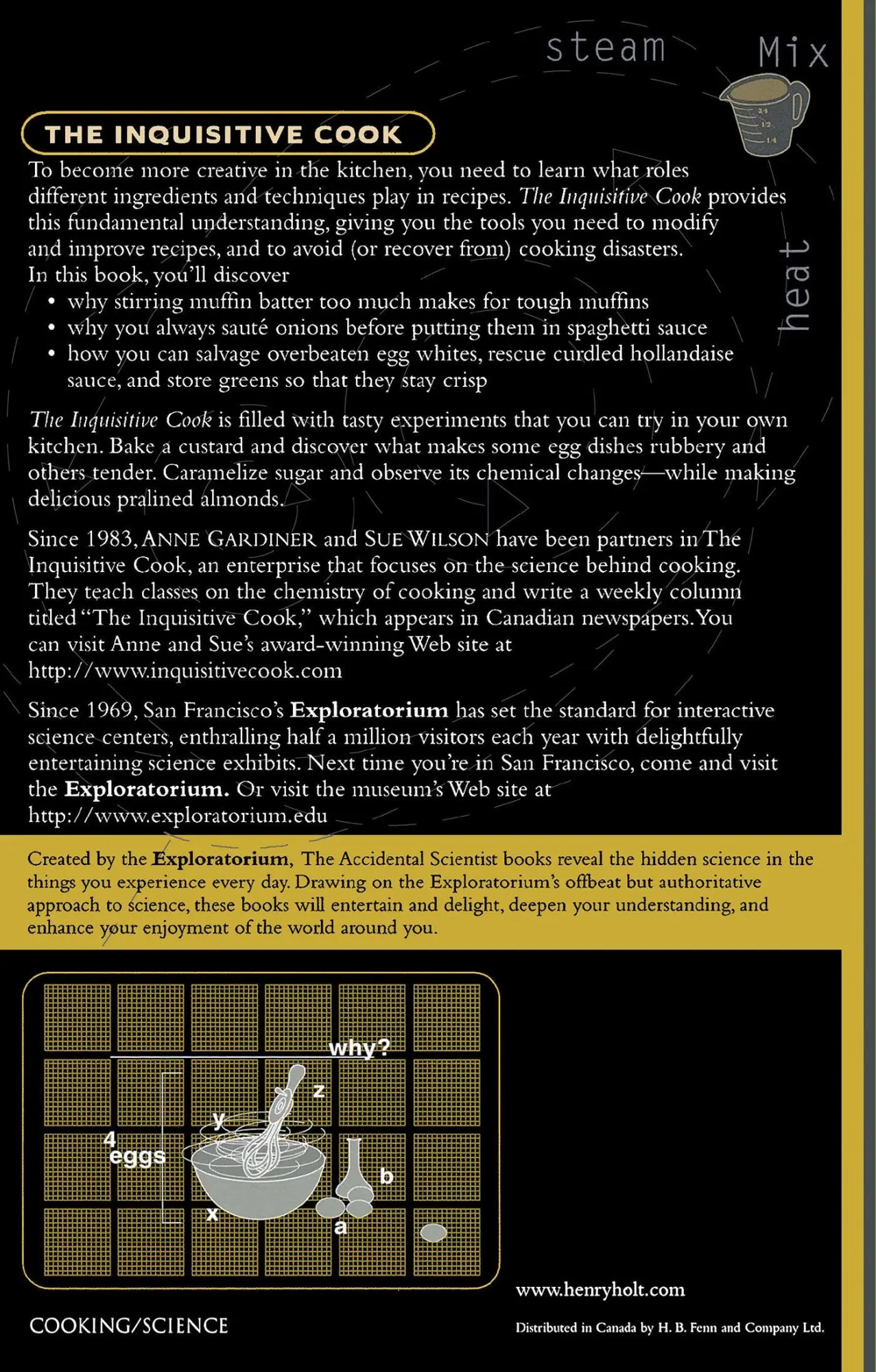 Rückseite: 9780805045413 | Inquisitive Cook | Anne Gardiner (u. a.) | Taschenbuch | Englisch