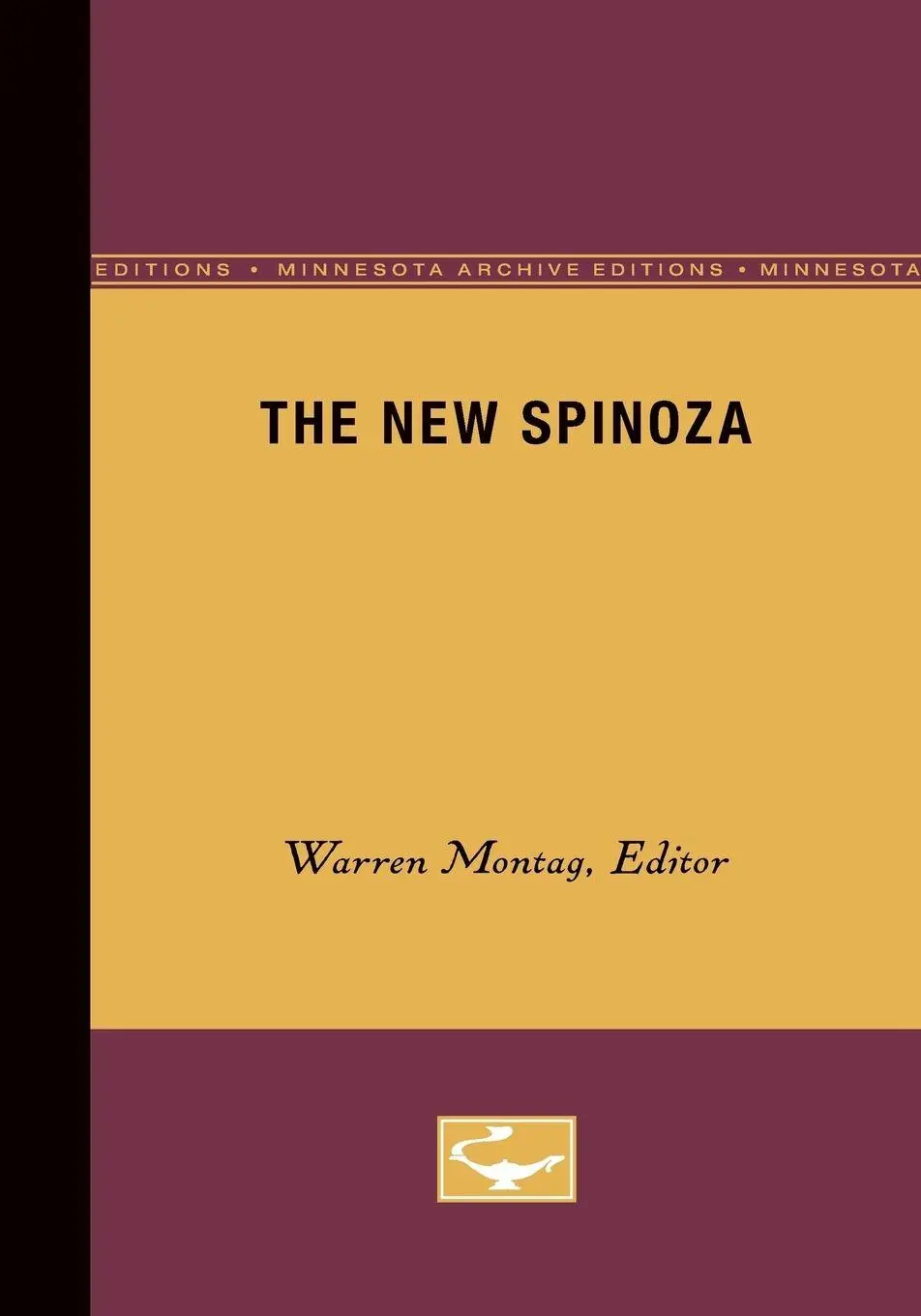 Cover: 9780816625413 | The New Spinoza | Warren Montag | Taschenbuch | Englisch | 2008