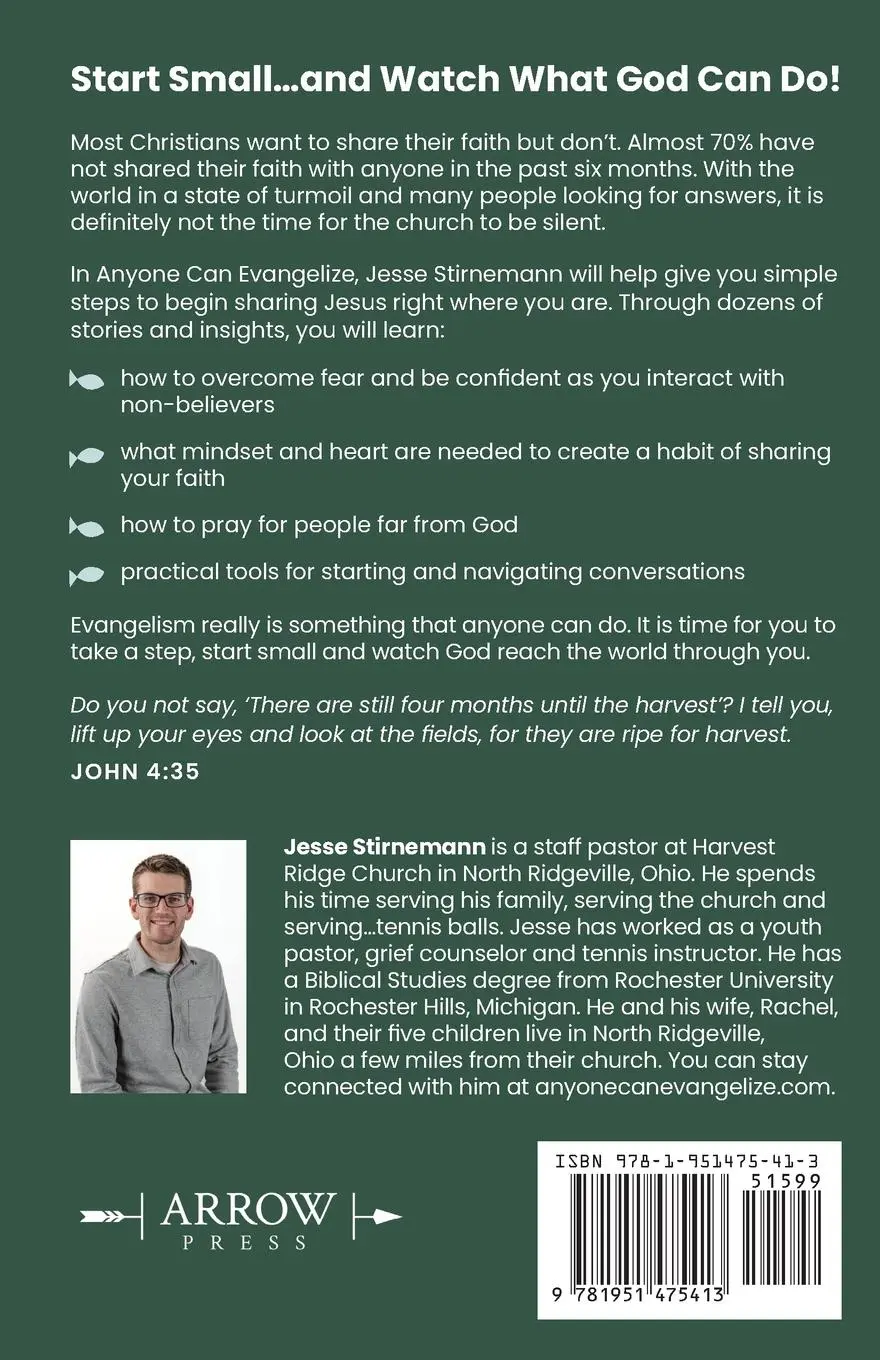 Rückseite: 9781951475413 | Anyone Can Evangelize | Jesse Stirnemann | Taschenbuch | Englisch