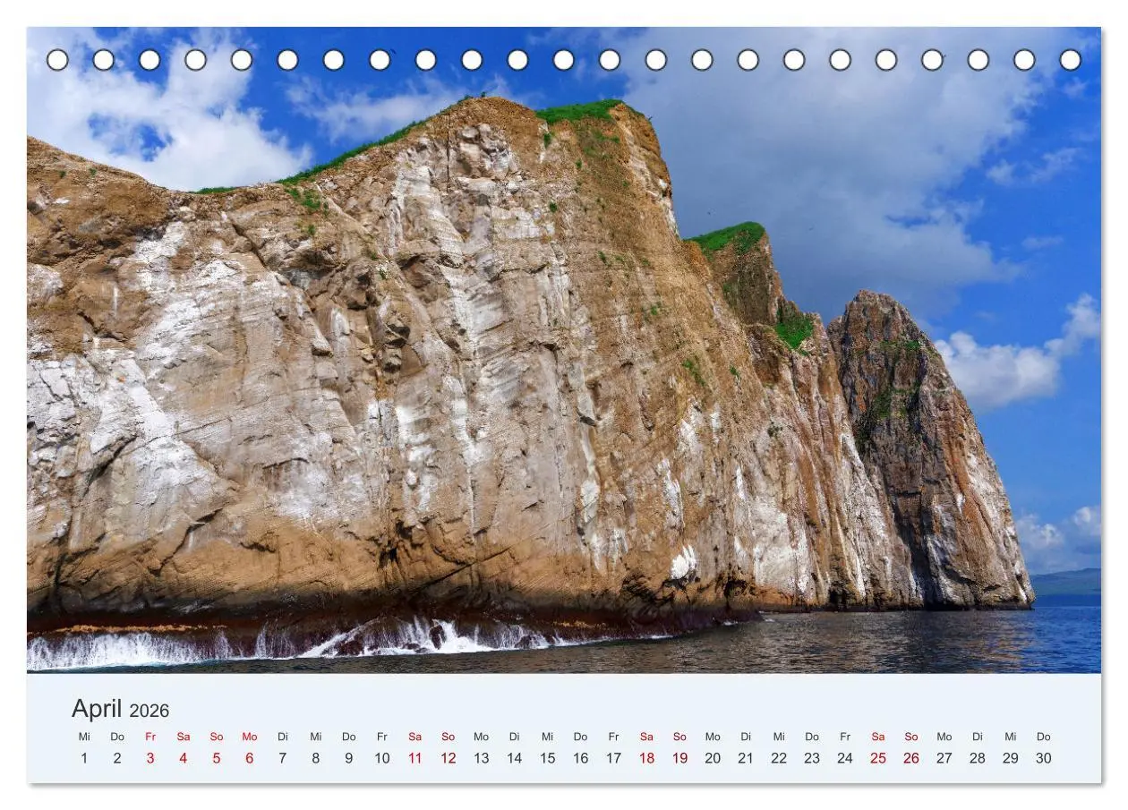 Bild: 9783457405413 | Entdecke Galapagos (Tischkalender 2026 DIN A5 quer), CALVENDO...