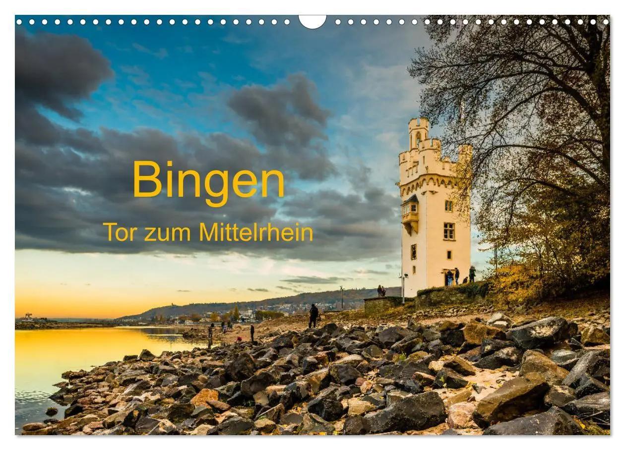 Cover: 9783516115413 | Bingen - Tor zum Mittelrhein (Wandkalender 2026 DIN A3 quer),...