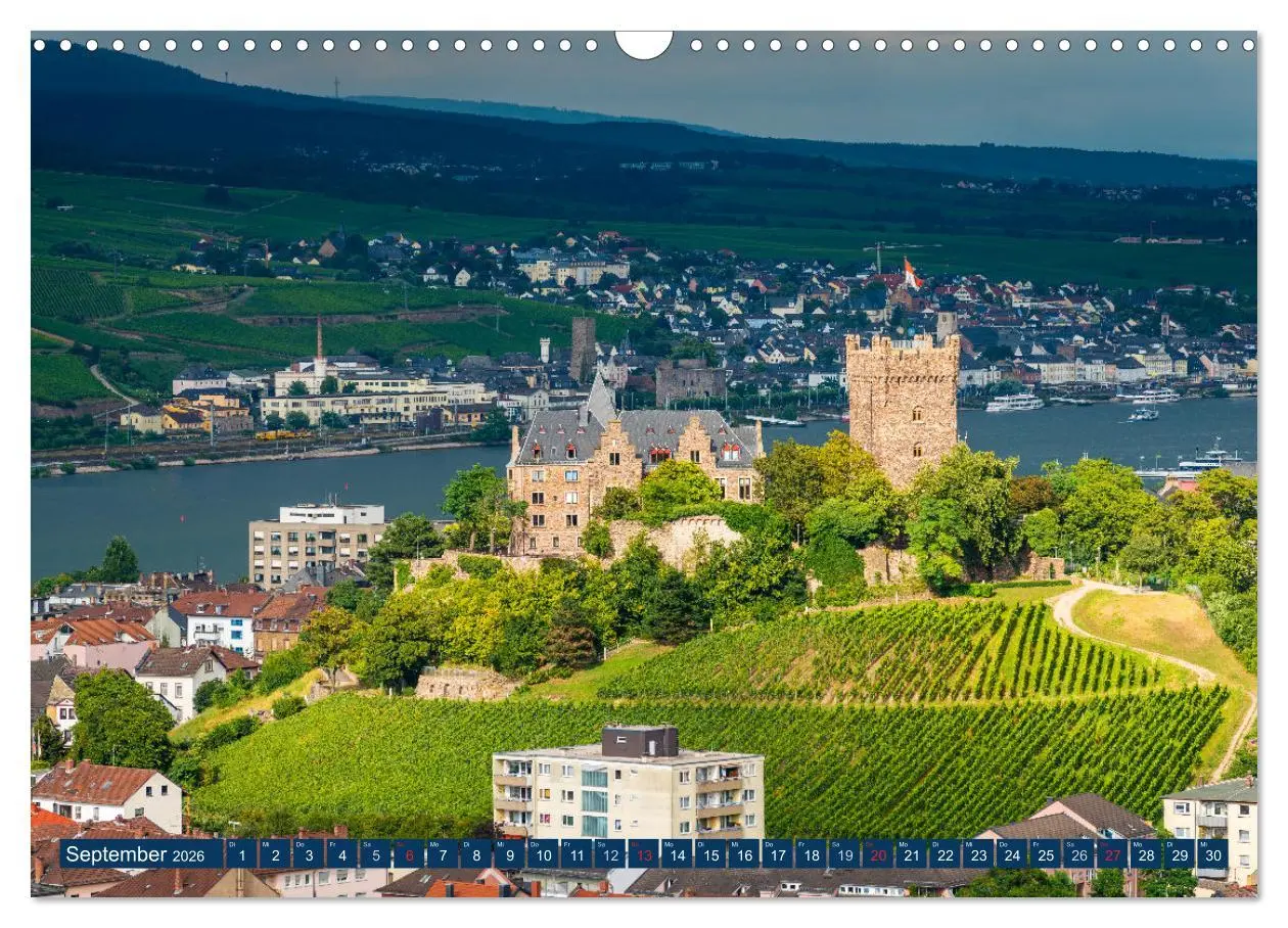 Bild: 9783516115413 | Bingen - Tor zum Mittelrhein (Wandkalender 2026 DIN A3 quer),...