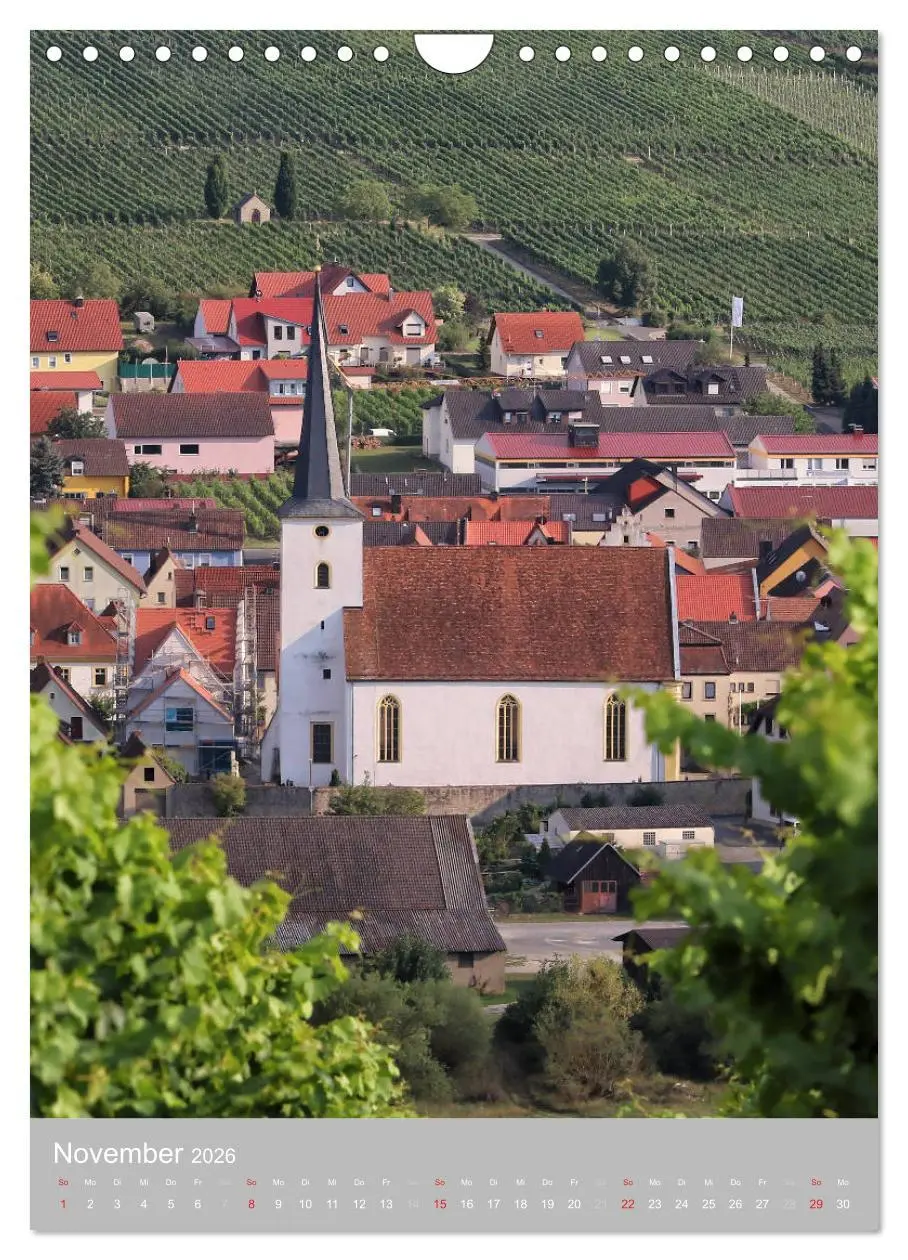 Bild: 9783516425413 | Kirchentürme in Franken (Wandkalender 2026 DIN A4 hoch), CALVENDO...