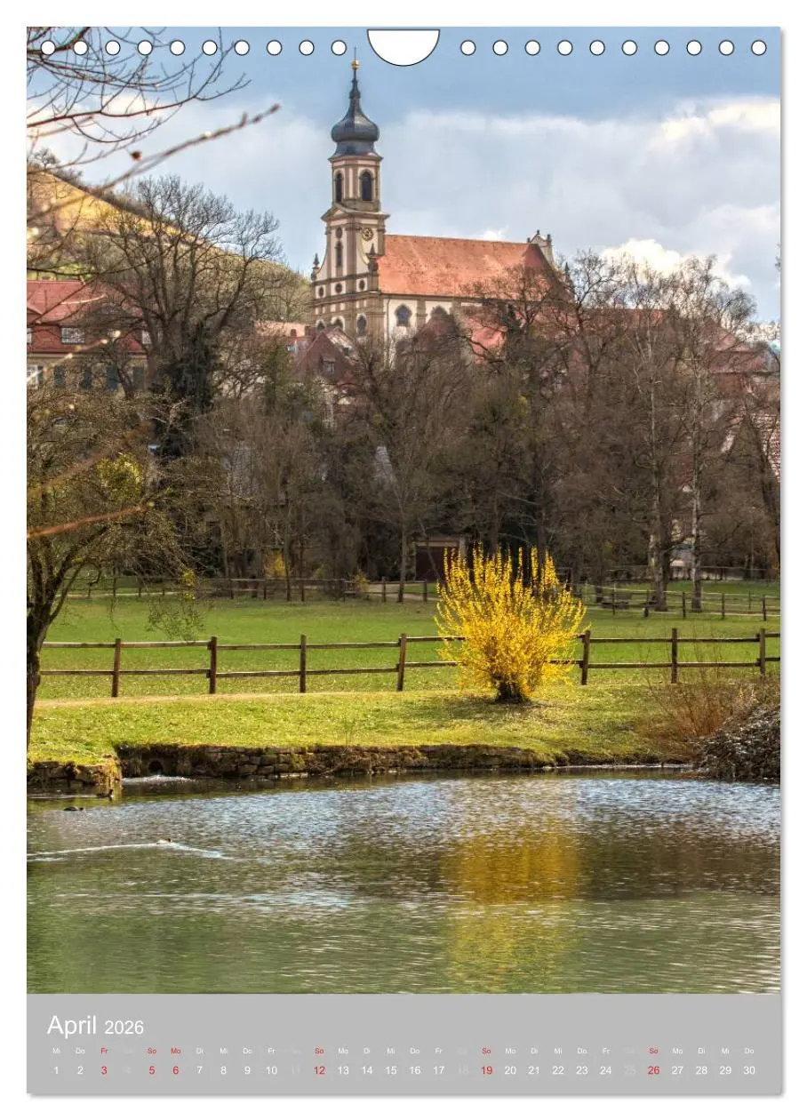 Bild: 9783516425413 | Kirchentürme in Franken (Wandkalender 2026 DIN A4 hoch), CALVENDO...