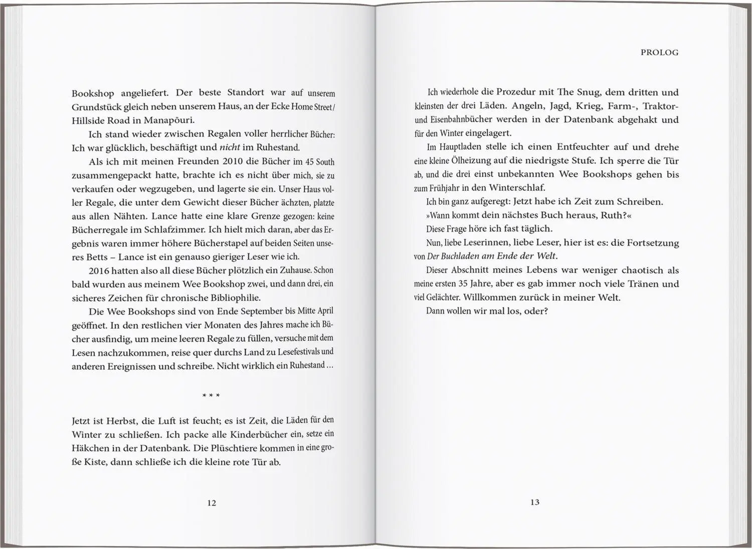 Bild: 9783616035413 | Drei kleine Buchläden am Ende der Welt | Ruth Shaw | Taschenbuch