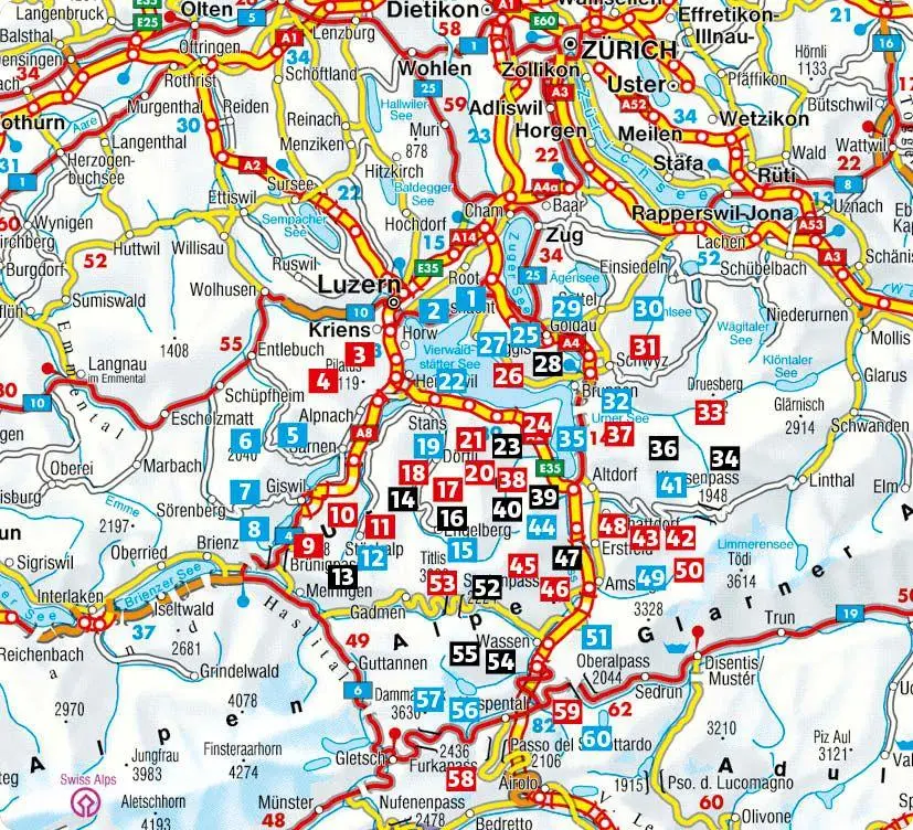 Bild: 9783763315413 | ROTHER Wanderführer Vierwaldstättersee. 60 Touren in der...