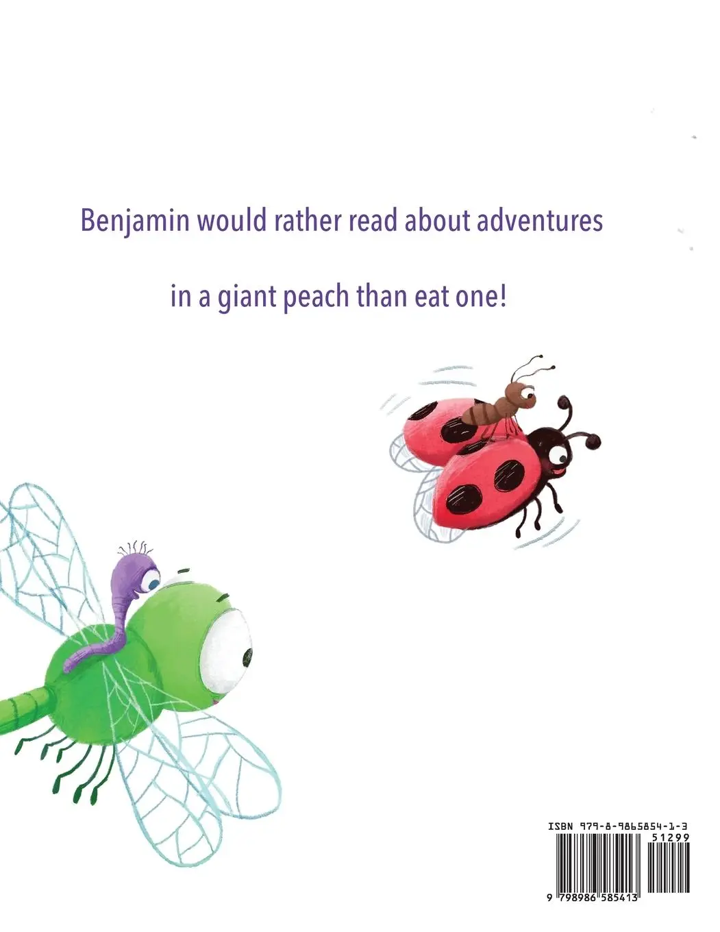 Rückseite: 9798986585413 | Books For Benjamin | R G de Rouen | Taschenbuch | Englisch | 2022