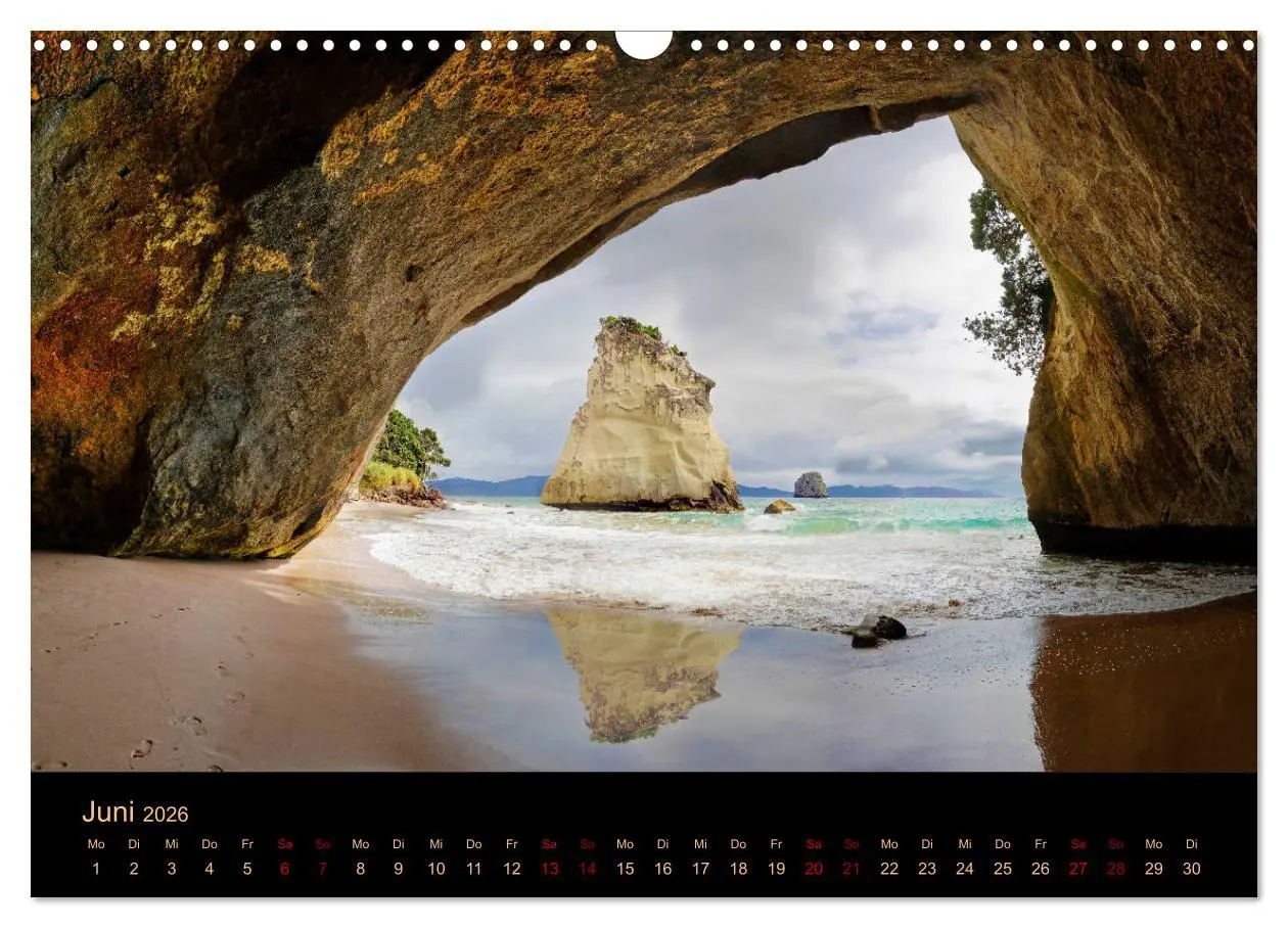 Bild: 9783457255513 | Südseetraum Neuseeland (Wandkalender 2026 DIN A3 quer), CALVENDO...
