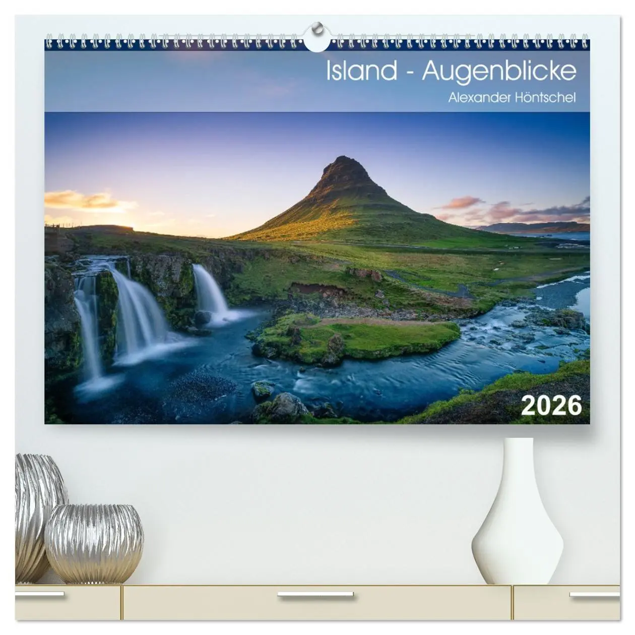 Cover: 9783457705513 | Island - Augenblicke 2026 (hochwertiger Premium Wandkalender 2026...