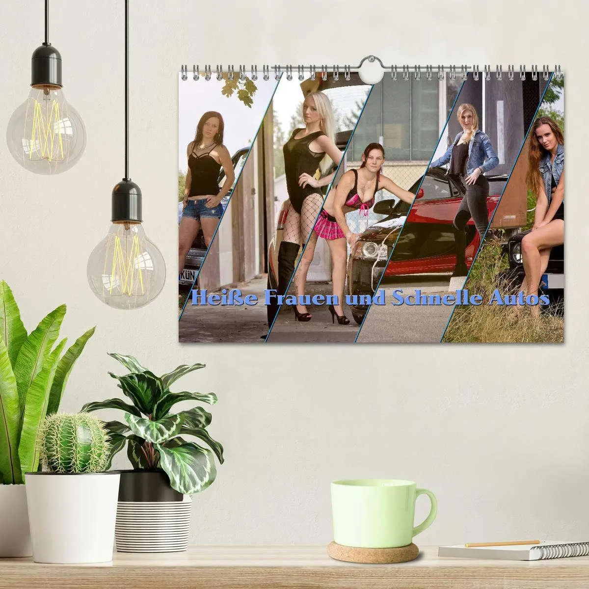 Bild: 9783457875513 | Heiße Frauen und schnelle Autos (Wandkalender 2026 DIN A4 quer),...