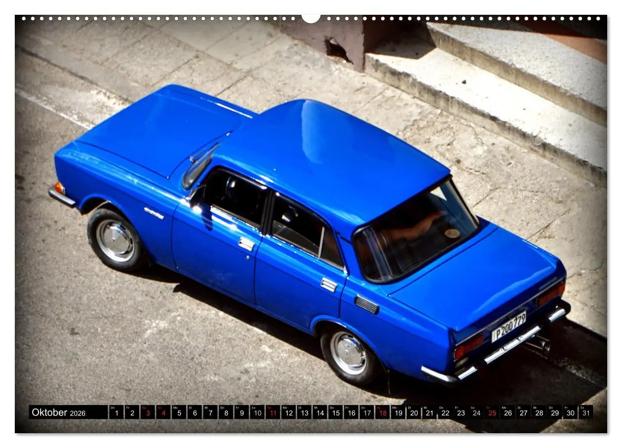 Bild: 9783516035513 | AUTO-LEGENDE MOSKWITSCH (hochwertiger Premium Wandkalender 2026 DIN...