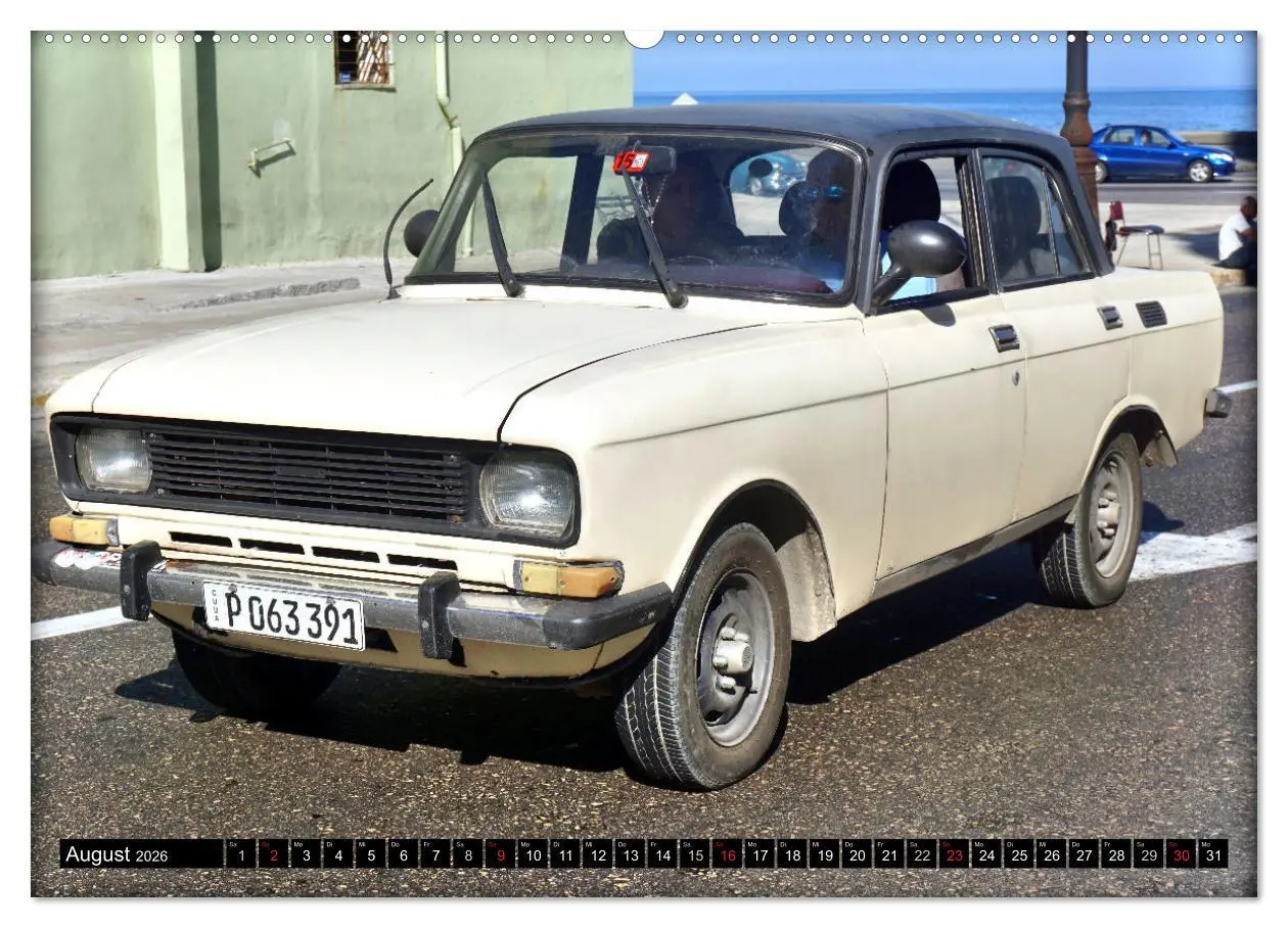 Bild: 9783516035513 | AUTO-LEGENDE MOSKWITSCH (hochwertiger Premium Wandkalender 2026 DIN...