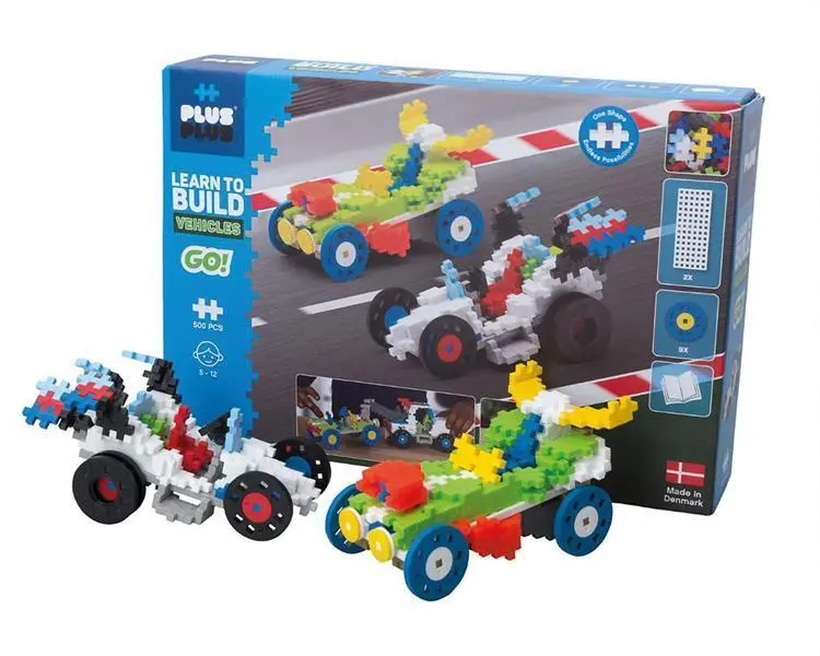 Cover: 5710409105613 | 500 Kreativ Bausteine GO! Fahrzeuge | 2021 | PLUS PLUS