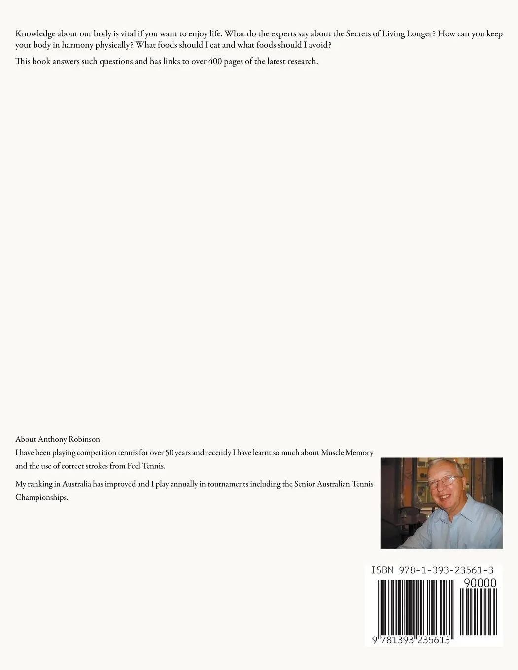 Rückseite: 9781393235613 | Eat Well Live Strong | Anthony Robinson | Taschenbuch | Englisch