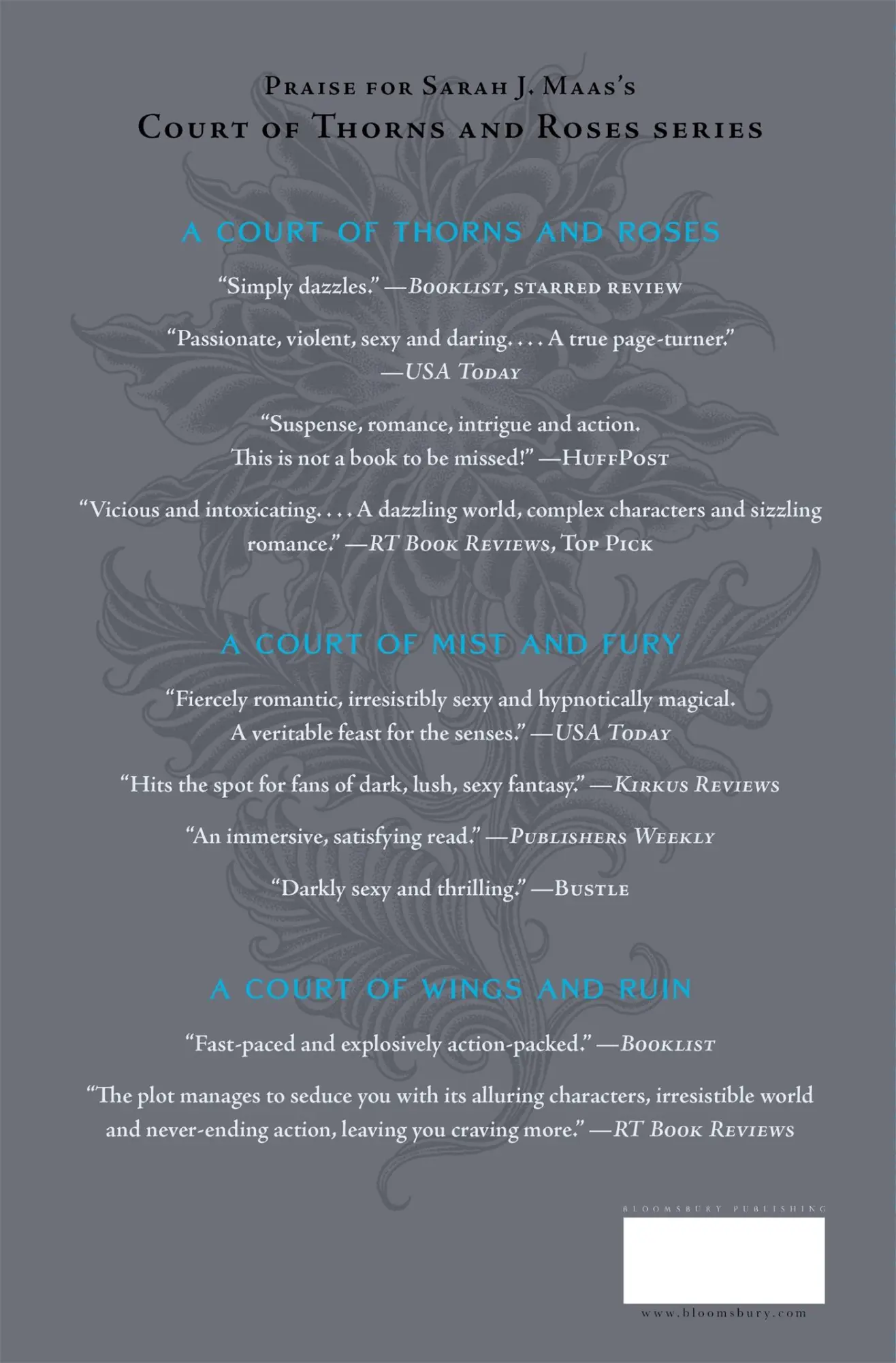Rückseite: 9781635575613 | A Court of Frost and Starlight | Sarah J. Maas | Buch | Gebunden