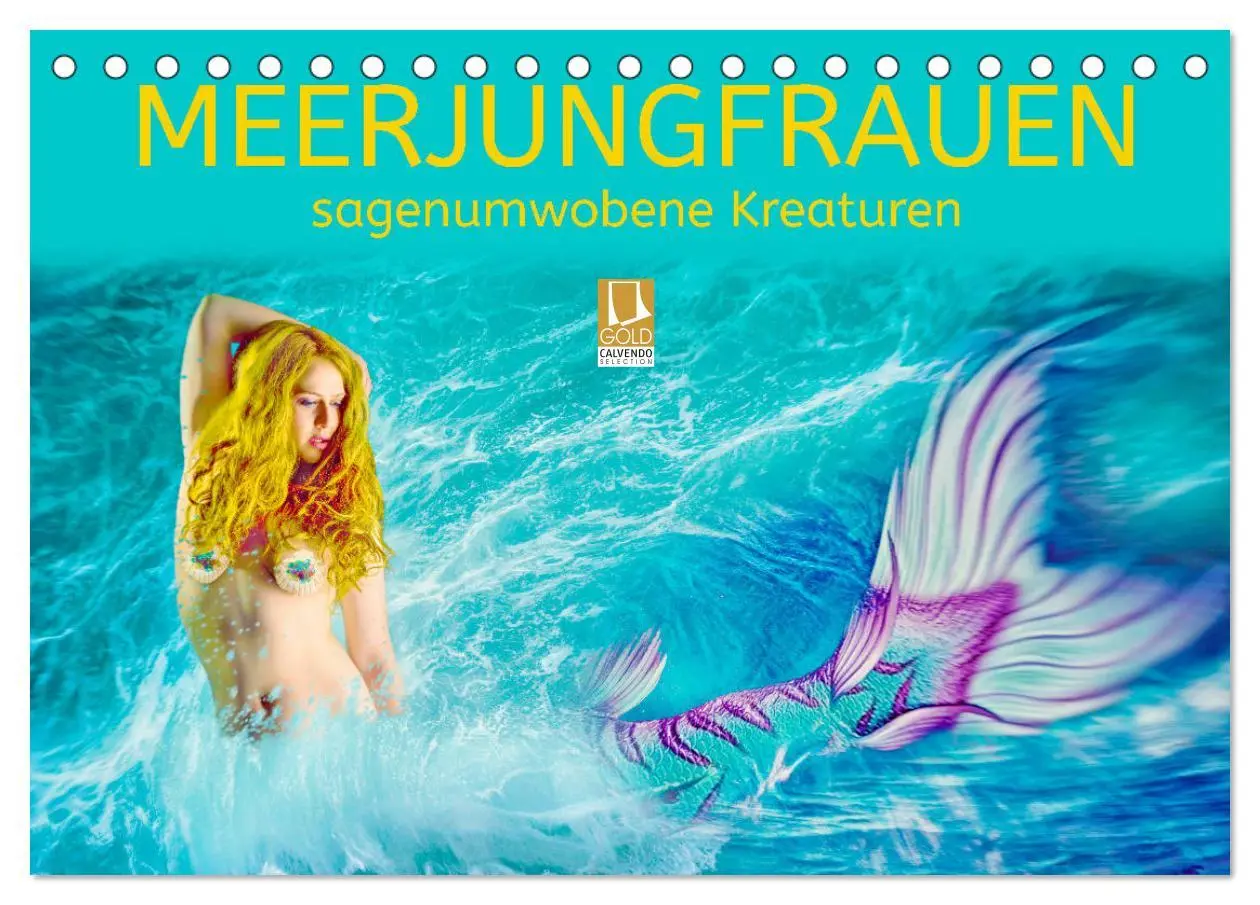 Cover: 9783457795613 | Meerjungfrauen - sagenumwobene Kreaturen (Tischkalender 2026 DIN A5...