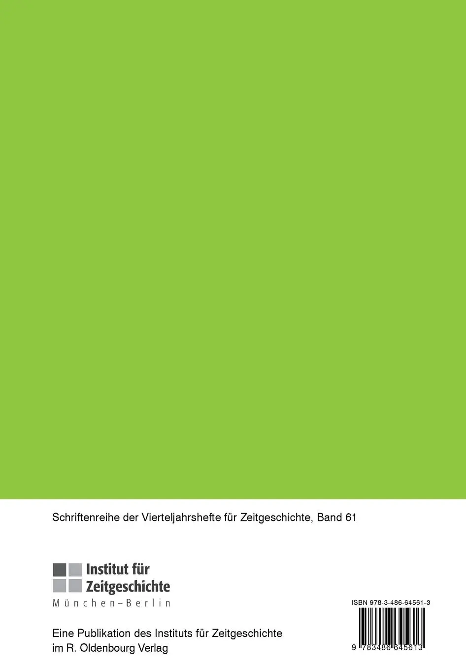 Rückseite: 9783486645613 | Zäsuren nach 1945 | Martin Broszat | Taschenbuch | Deutsch | 1991