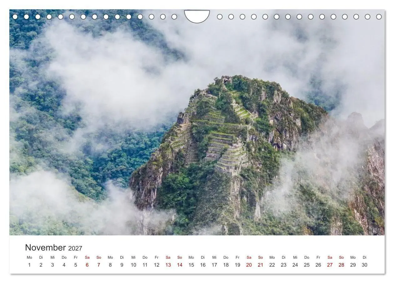 Bild: 9783516885613 | Macchu Picchu (Wandkalender 2027 DIN A4 quer), CALVENDO Monatskalender