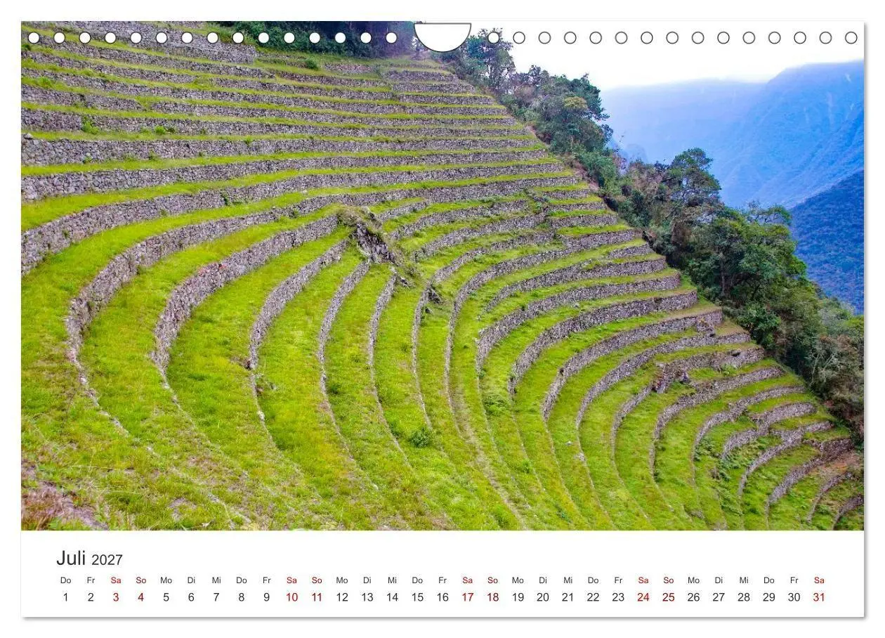 Bild: 9783516885613 | Macchu Picchu (Wandkalender 2027 DIN A4 quer), CALVENDO Monatskalender