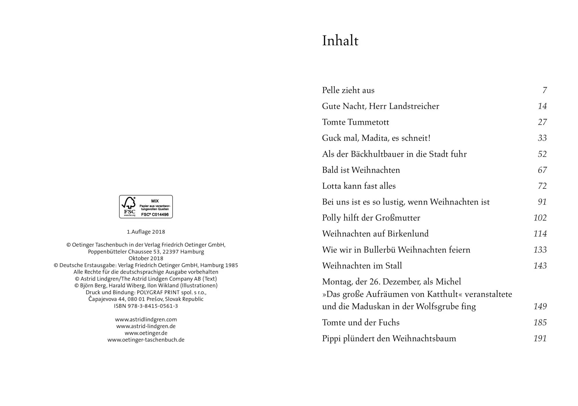 Bild: 9783841505613 | Pelle zieht aus und andere Weihnachtsgeschichten | Astrid Lindgren