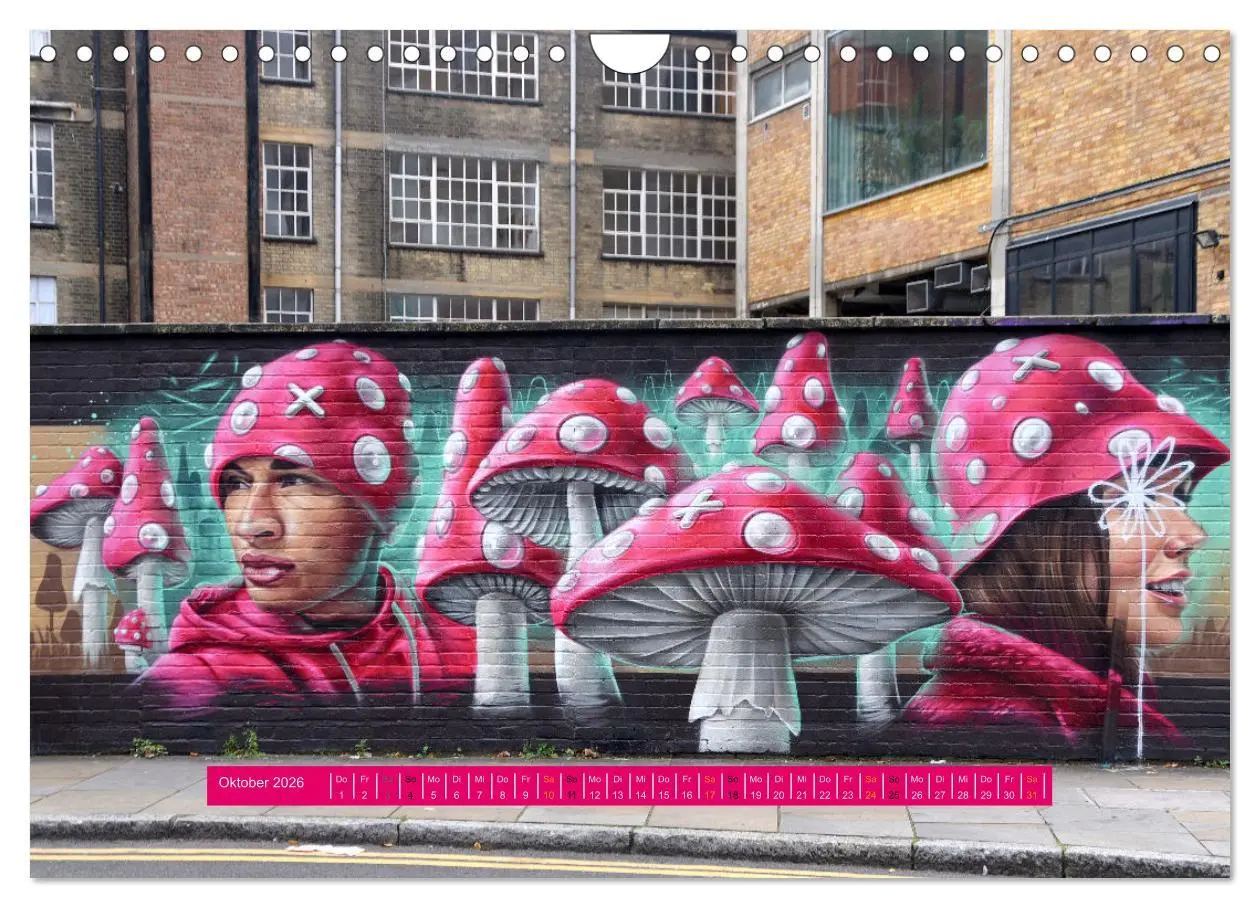 Bild: 9783457305713 | Streetart-Kunst, die die Straßen Londons atmen lässt (Wandkalender...