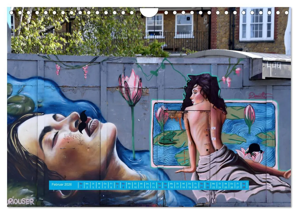 Bild: 9783457305713 | Streetart-Kunst, die die Straßen Londons atmen lässt (Wandkalender...