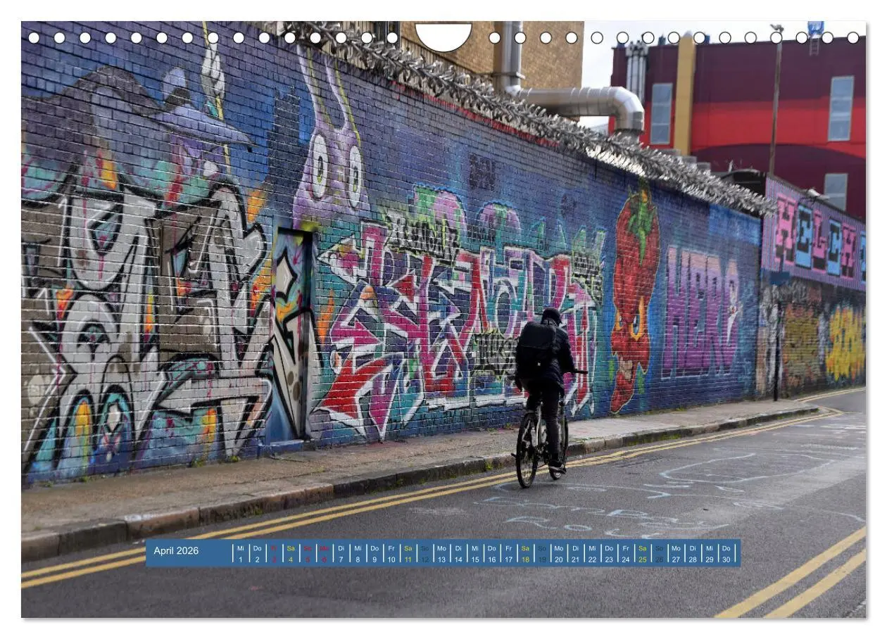 Bild: 9783457305713 | Streetart-Kunst, die die Straßen Londons atmen lässt (Wandkalender...