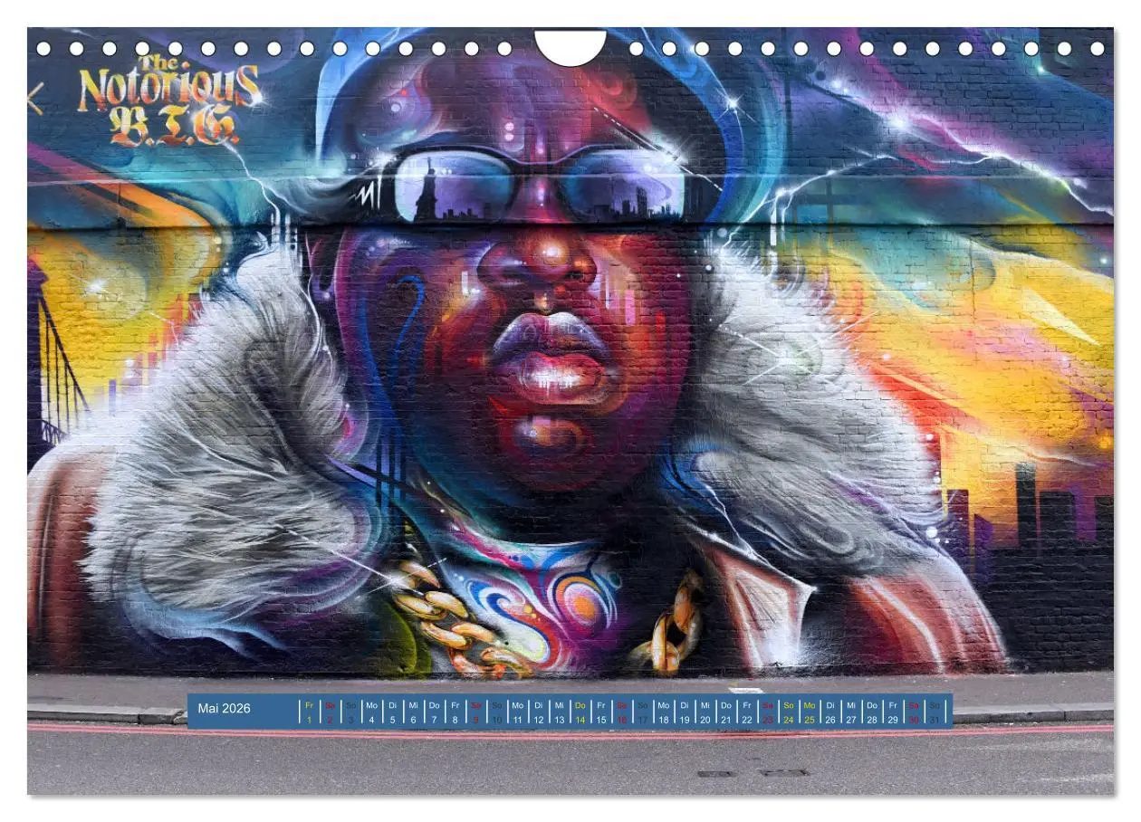 Bild: 9783457305713 | Streetart-Kunst, die die Straßen Londons atmen lässt (Wandkalender...