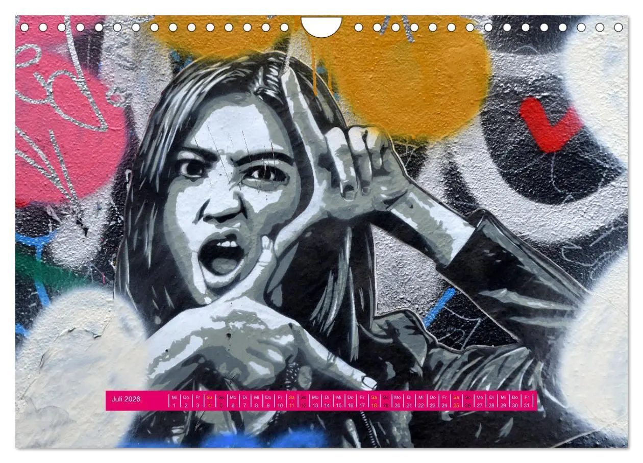 Bild: 9783457305713 | Streetart-Kunst, die die Straßen Londons atmen lässt (Wandkalender...