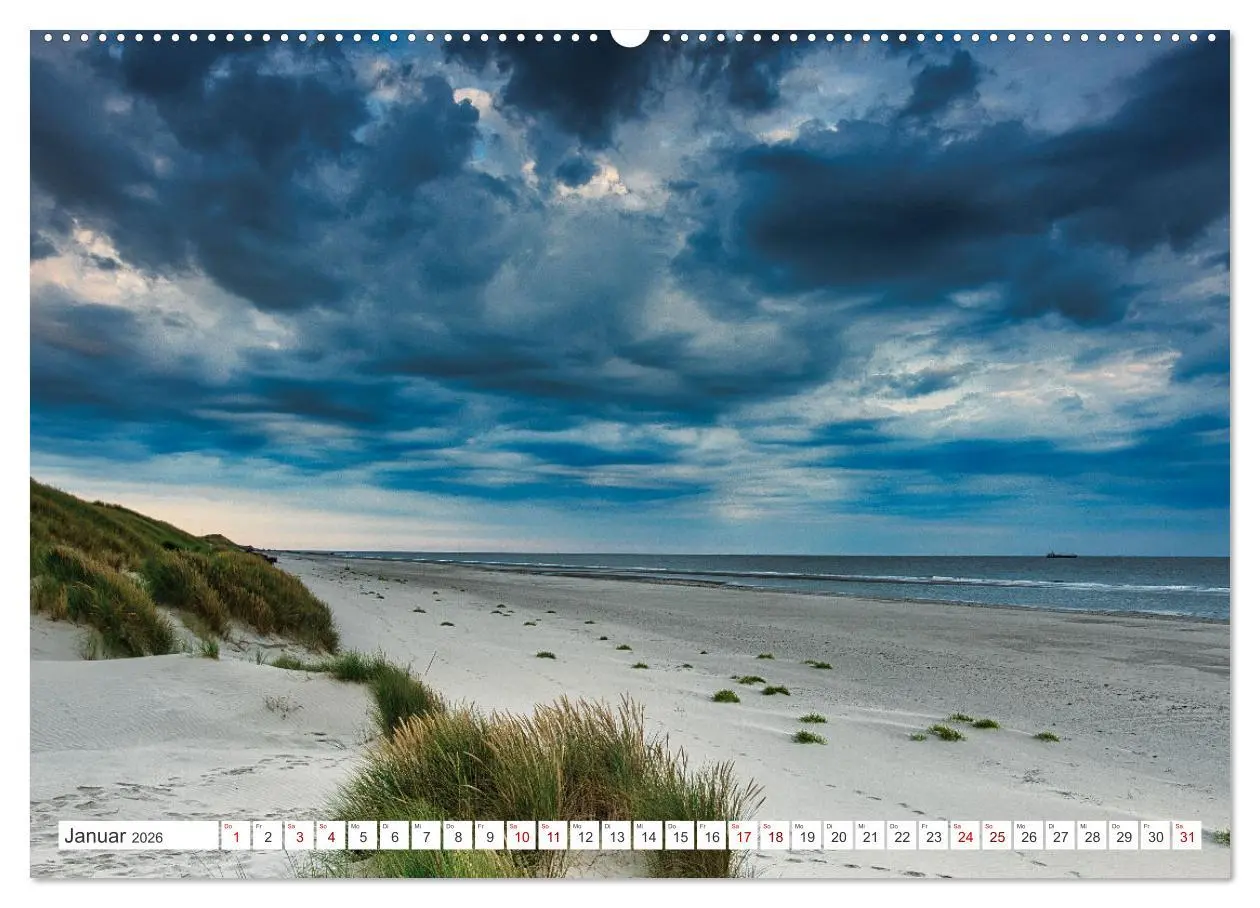 Bild: 9783457545713 | Langeoog - Perle der Natur (Wandkalender 2026 DIN A2 quer),...