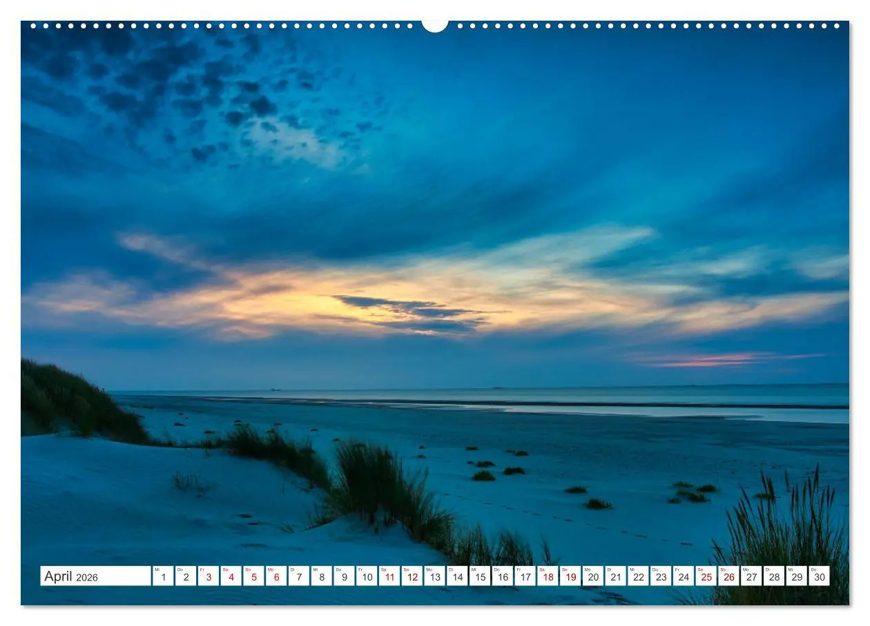 Bild: 9783457545713 | Langeoog - Perle der Natur (Wandkalender 2026 DIN A2 quer),...