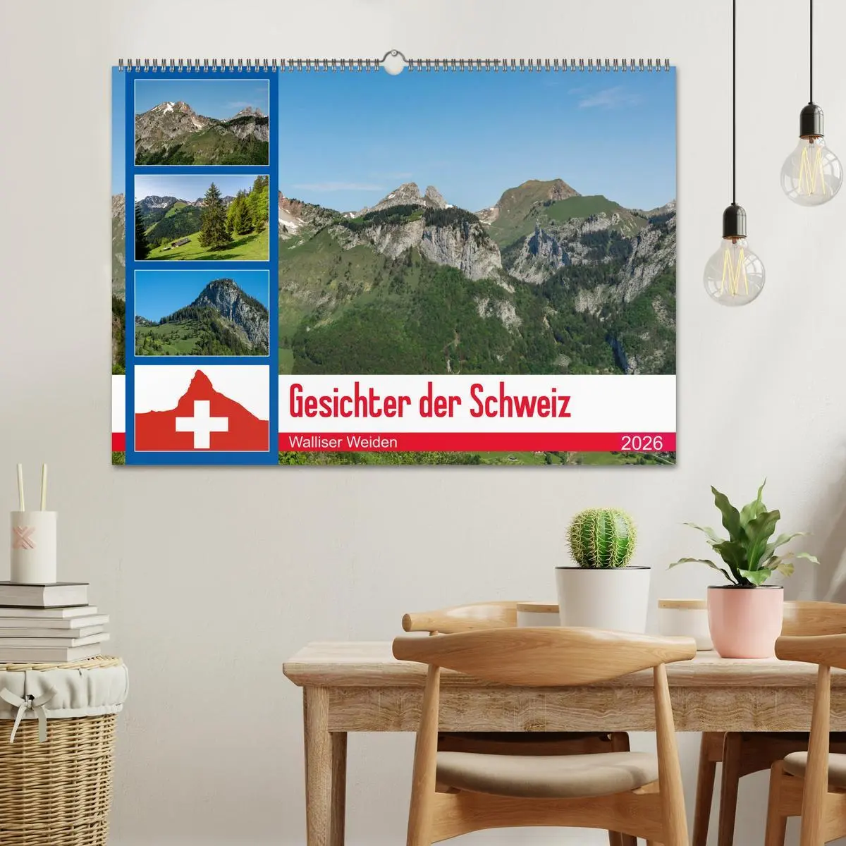 Bild: 9783457785713 | Gesichter der Schweiz - Walliser Weiden (Wandkalender 2026 DIN A2...