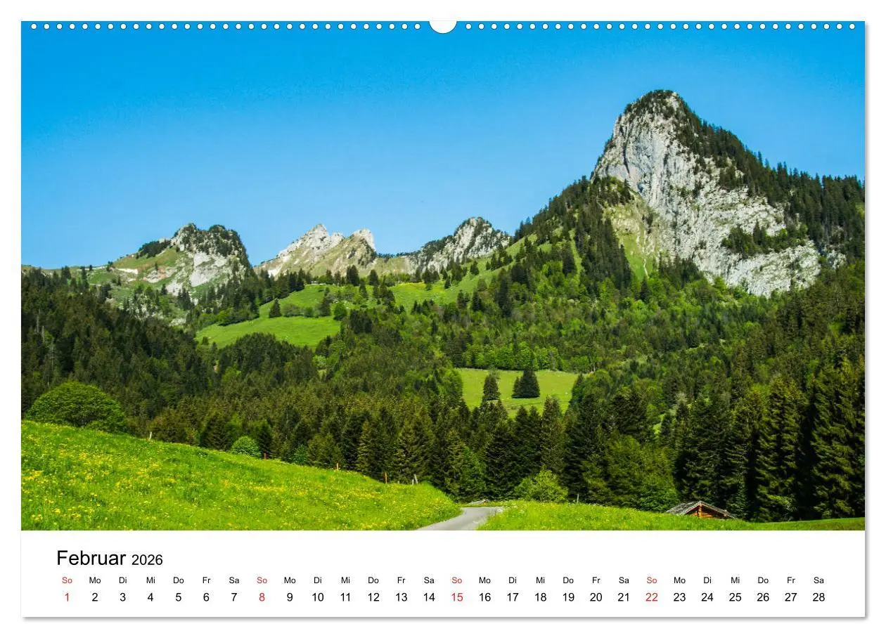 Bild: 9783457785713 | Gesichter der Schweiz - Walliser Weiden (Wandkalender 2026 DIN A2...