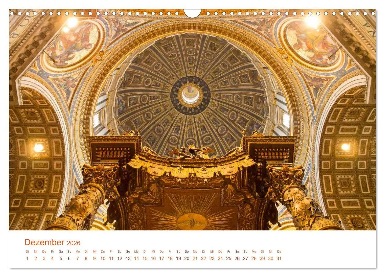 Bild: 9783516185713 | Rom (Wandkalender 2026 DIN A3 quer), CALVENDO Monatskalender | Bücker